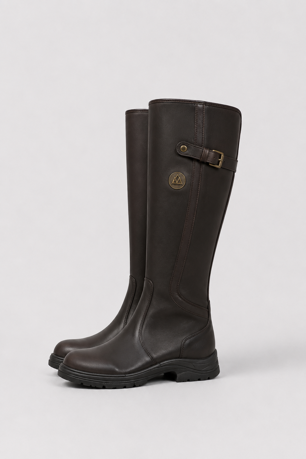 Women’s Buckle Detail Riding Boots