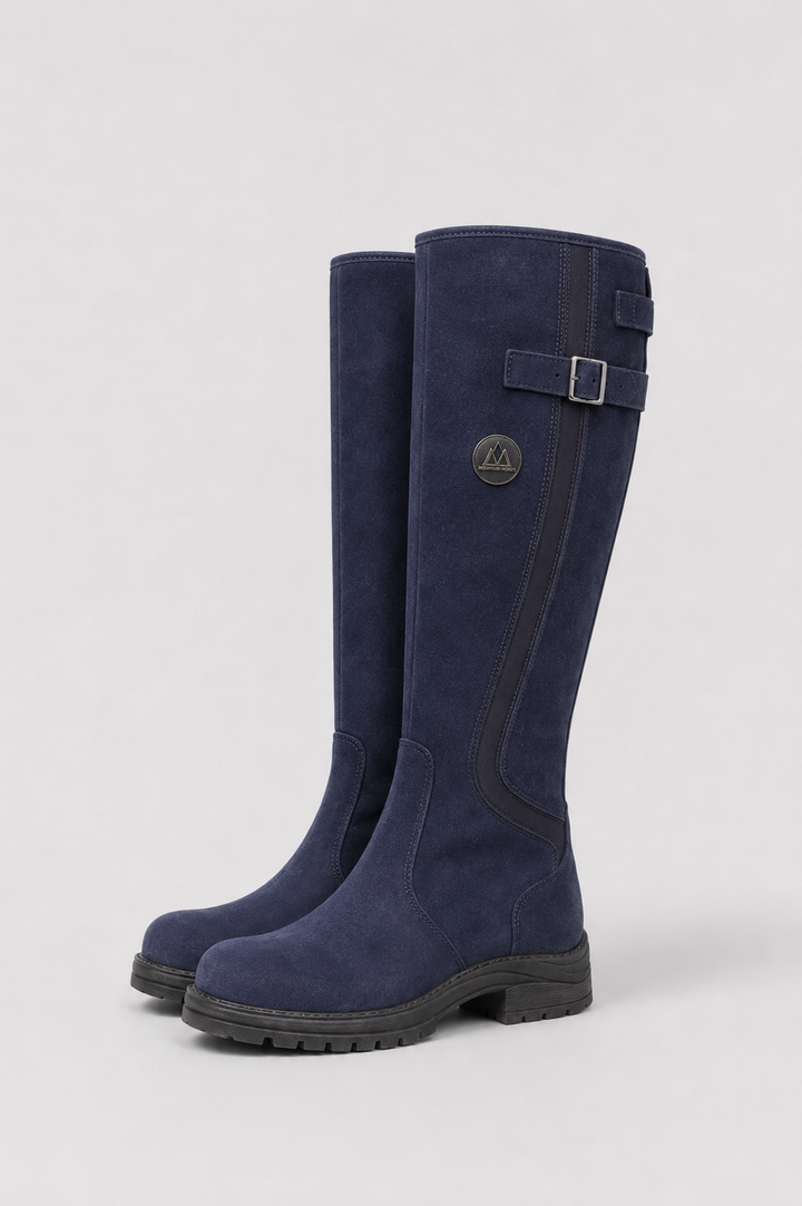 Women’s Buckle Detail Riding Boots