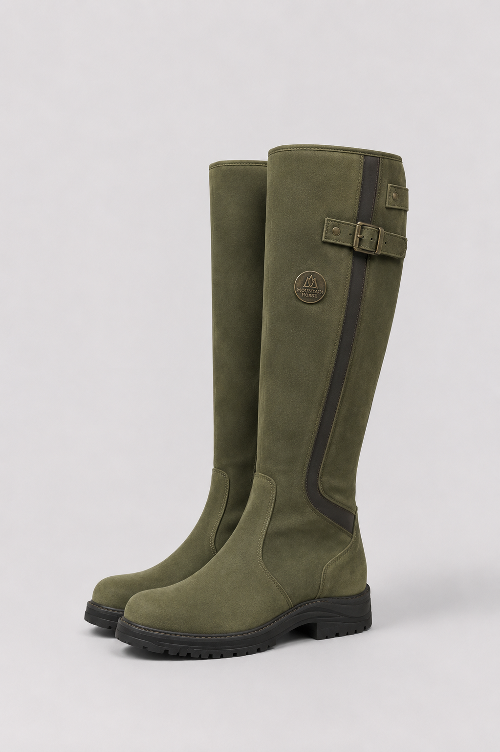 Women’s Buckle Detail Riding Boots
