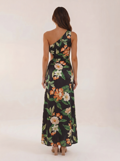 Camilla | Women's One-Shoulder Floral Maxi Dress