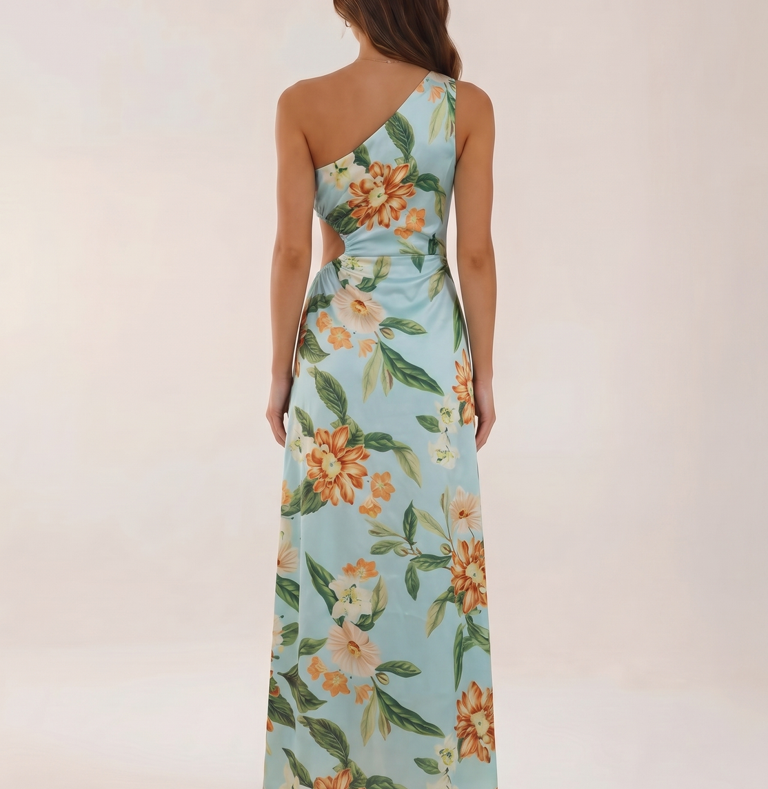Camilla | Women's One-Shoulder Floral Maxi Dress