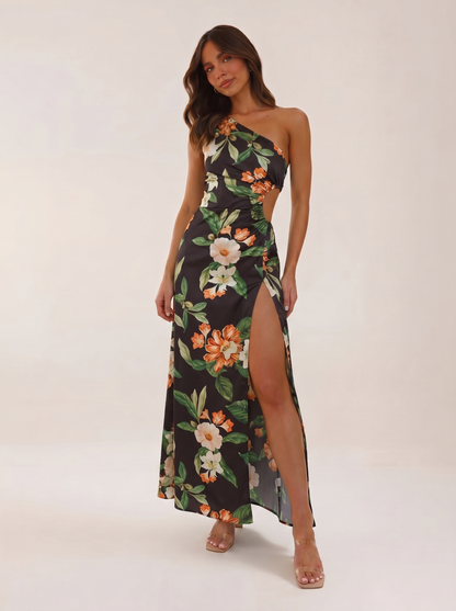 Camilla | Women's One-Shoulder Floral Maxi Dress
