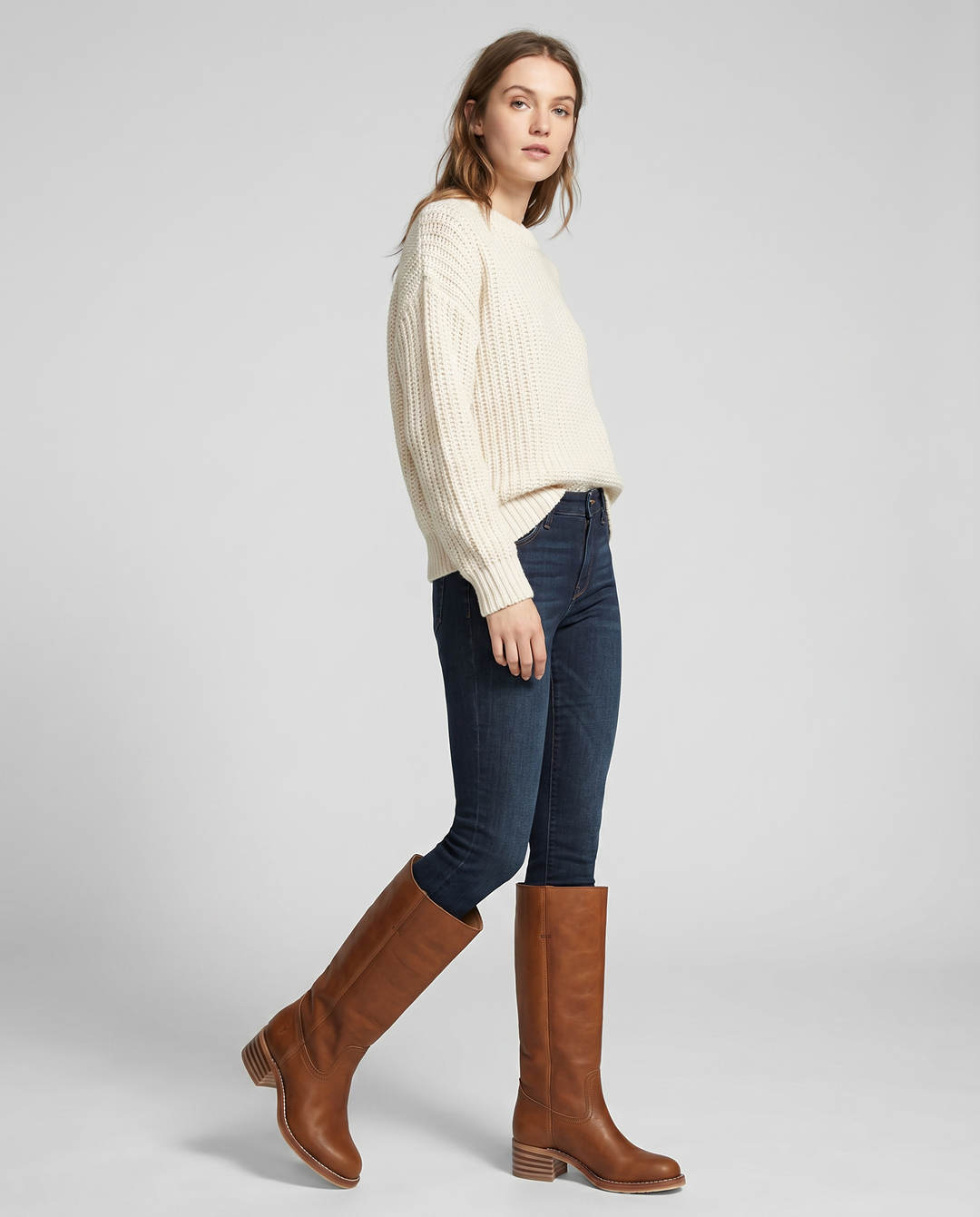 Women’s Cowboy Style Knee High Boots