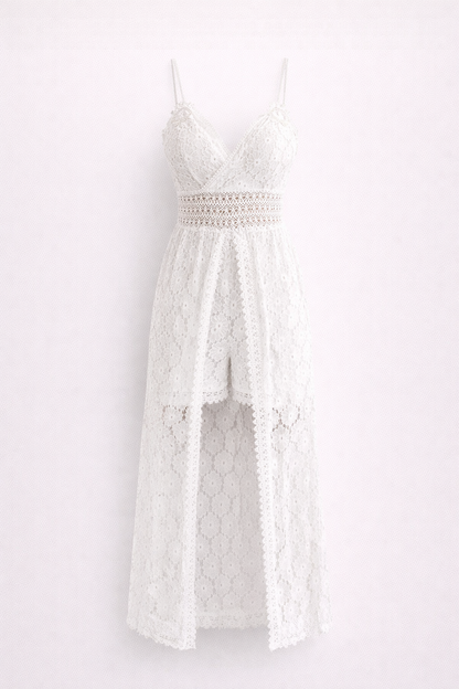 Alison | Women's V-neck Summer Boho Maxi Dress with Shorts