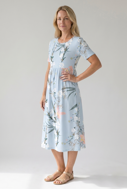 Amber | Women's Printed Floral Summer Dress