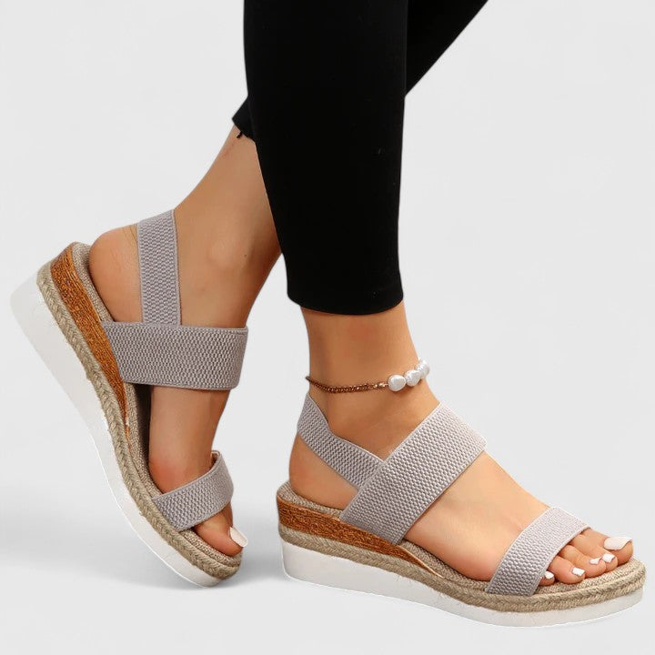 Ava | Women's Orthopedic Wedge Platform Sandals