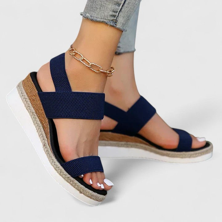 Ava | Women's Orthopedic Wedge Platform Sandals