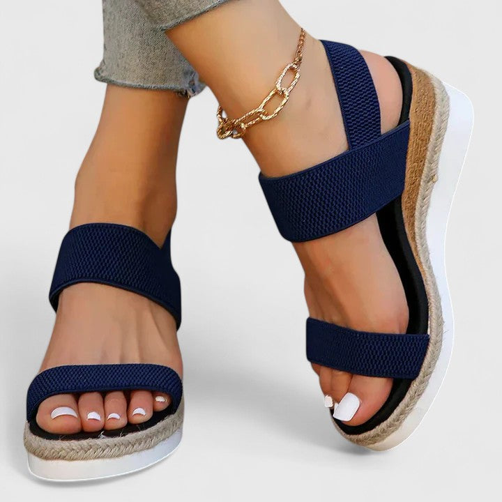 Ava | Women's Orthopedic Wedge Platform Sandals