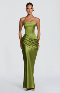 Isla | Women's Elegant Corset Evening Dress