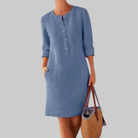Diana | Women's Summer Button Front Dress