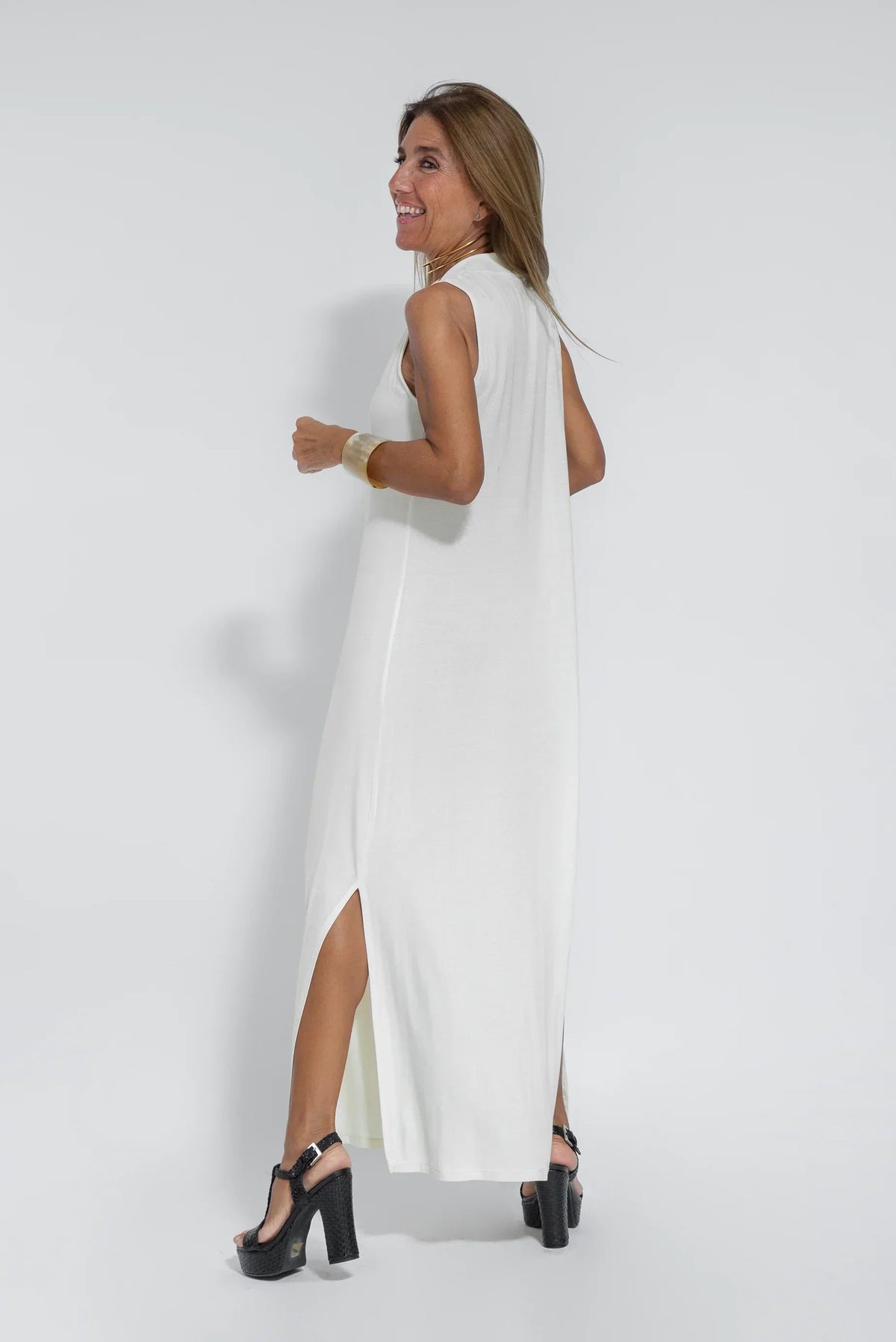 Ellie | Women's Sleeveless Summer Maxi Dress