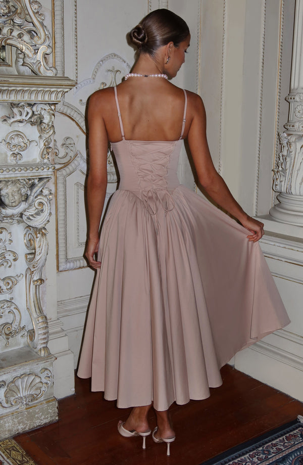 Amelie | Women's Sophisticated A-line Summer Midi Dress