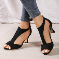 Evie | Women's Elegant Summer Sandals With Heel
