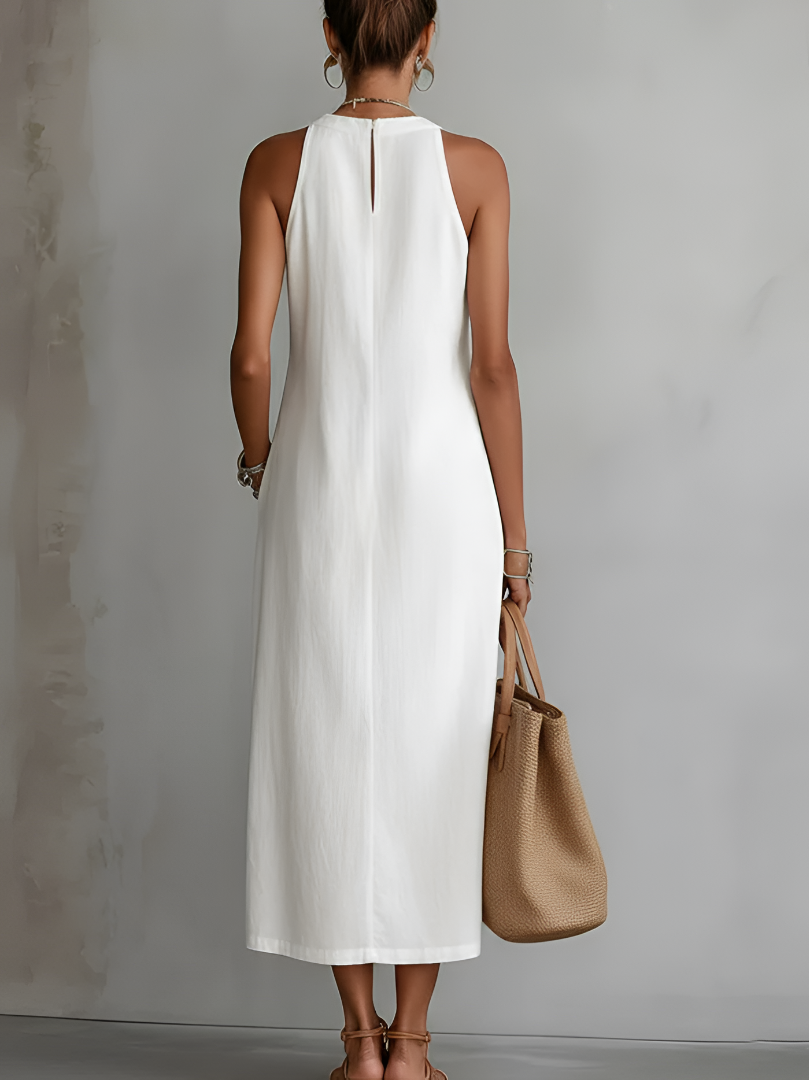 Grace | Women's Sleeveless Summer Midi Dress