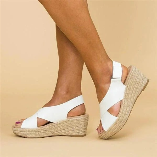 Holly | Women's Espadrille Wedge Sandals Shoes