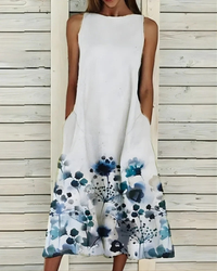 Isabella | Women's Summer Floral Midi Dress