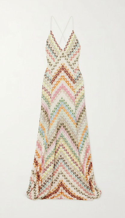 Jane | Women's Summer Printed Maxi Dress