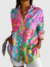 Lily | Women's Summer Printed Breezy Blouse