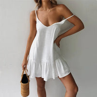 Kerry | Women's Summer Ruffle Mini Dress