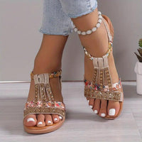 Aria | Women's Summer Flat Boho Sandals