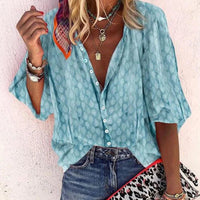 Lexi | Women's Summer Relaxed Fit Breathable Blouse
