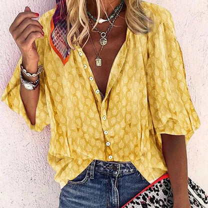 Lexi | Women's Breathable Relaxed Fit Summer Blouse