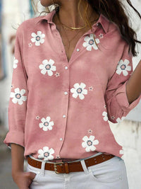 Lily | Women's Summer Long Sleeves Floral Blouse