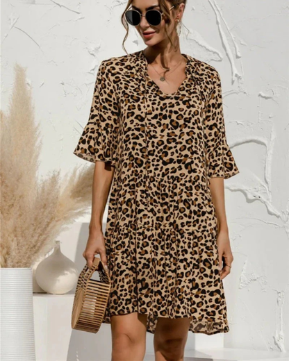 Leopard Brown Print