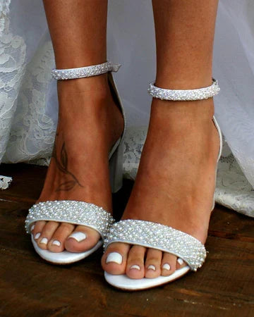 Natasha | Women's Wedding Guest Summer Sandal Heels