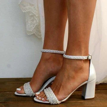 Natasha | Women's Wedding Guest Summer Sandal Heels