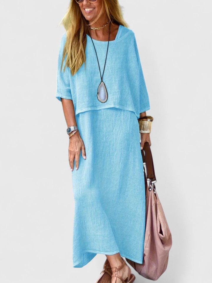 Rosie | Women's Casual Summer Two Piece Set Relaxed Layered