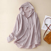 Anny | Women's Summer Breezy Hooded Blouse