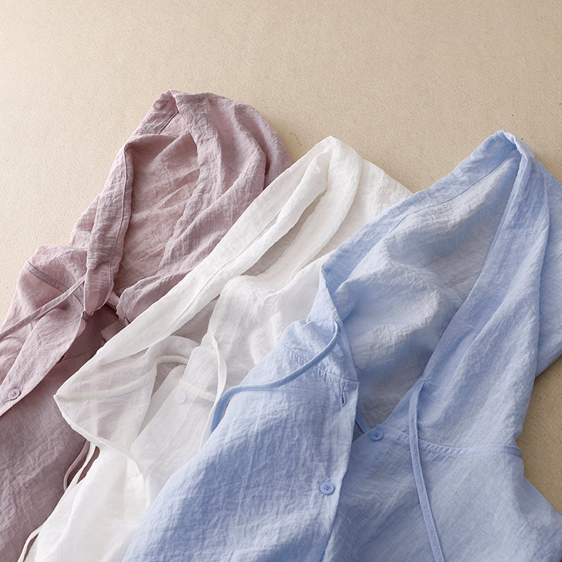 Skye | Women's Breezy Hooded Summer Blouse