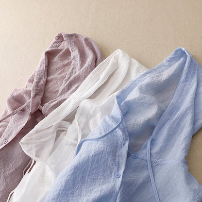 Skye | Women's Breezy Hooded Summer Blouse