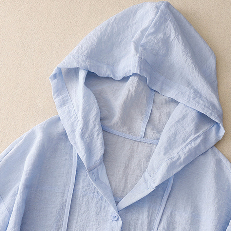 Skye | Women's Breezy Hooded Summer Blouse