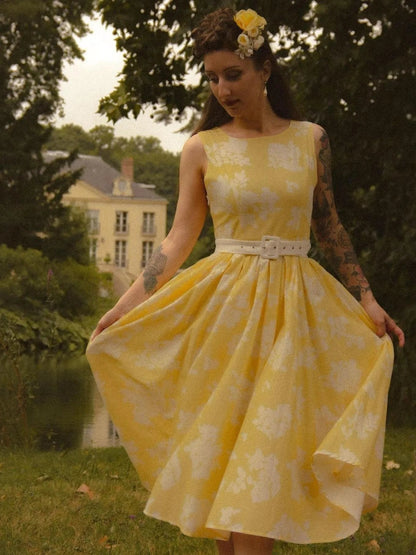 Sophie | Women's Floral Wedding Guest Midi Dresses